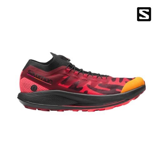 Salomon Pulsar Pro For Ciele Trailove Bezecke Tenisky Panske Červené | SK 6EMSQV